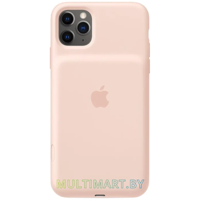 Чехол для телефона Apple Smart Battery Case для iPhone 11 Pro Max (розовый песок)